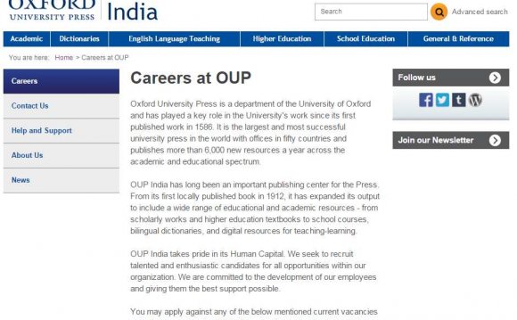 Oxford University Press is a