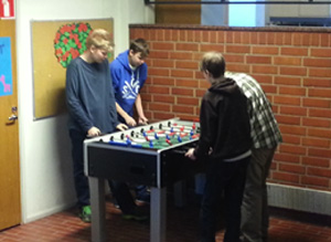 In Finland, schools emphasize play, and students are encouraged to play during the school day all the way through high school.