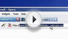Free University Courses by Video [Realplayer or MPC]